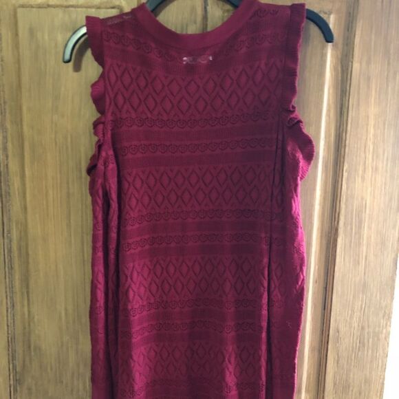 Laura Conrad Ruffle Pointelle Sweater    - Picture 8 of 8